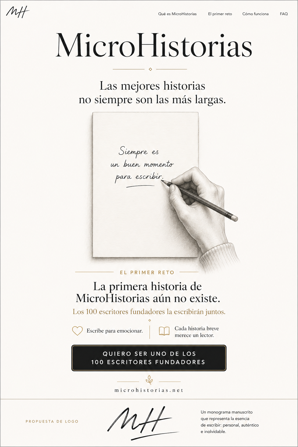 Una mano escribiendo en una hoja